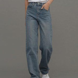 LEWKIN Keithlen Faded Denim Pants